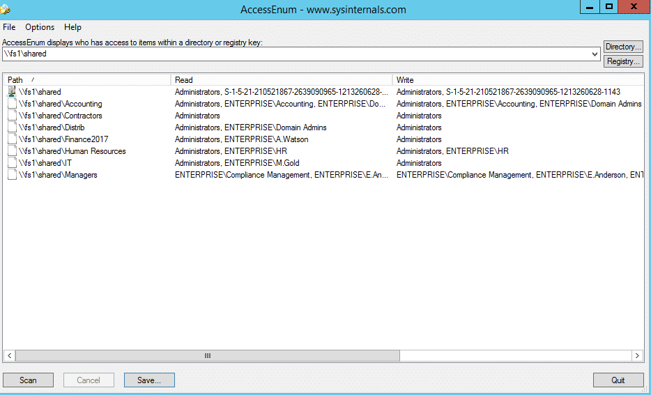 NTFS Permissions Tools Enum1